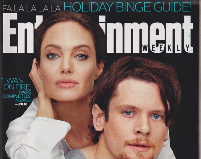 Entertainment Weekly December 5, 2014 Angelina Jolie and Jack O'Connell - Unbroken (Magazine: Movies, Music, TV, Celebrities)