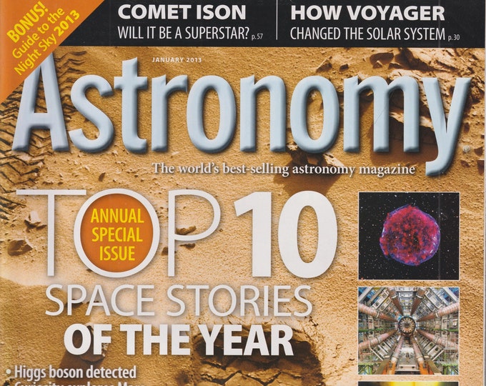 Astronomy January 2013 Top 10 Space Stories of The Year (Special Issue) (Magazine: Astronomy, Cosmology)