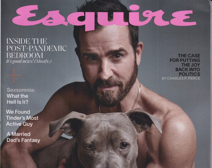 Esquire April May 2021 Justin Theroux is Turning 50.   (Magazine: Men's, General Interest)