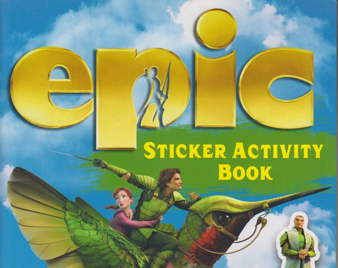 Epic Sticker Activity Book with over 100 cool stickers (Softcover: Children's, Activity)  2013