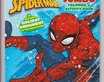 Marvel Spider-Man Jumbo Coloring & Activity Book (Children's Coloring Book) 2024