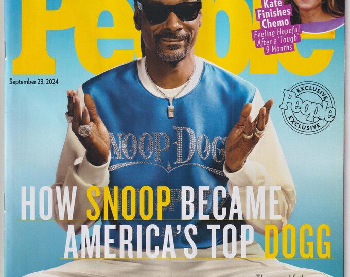 People September 23, 2024 Snoop Dogg, Princess Kate (Magazine: Celebrity, Gossip)