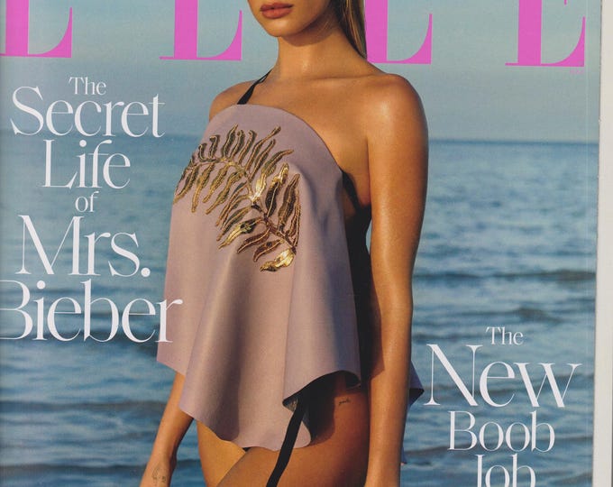 Elle March 2020 Hailey Bieber - The Secret Life of Mrs. Bieber (Magazine: Fashion, Lifestyle)