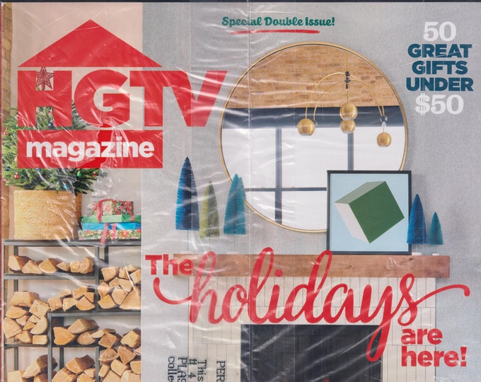 HGTV November December 2022 The Holidays Are Here!  (Magazine: Home Decor)