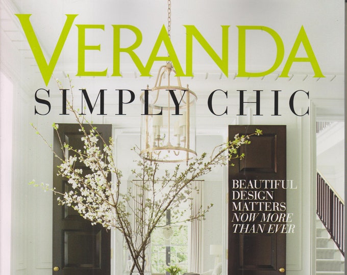 Veranda May June 2018 Simply Chic (Magazine: Home Decor)