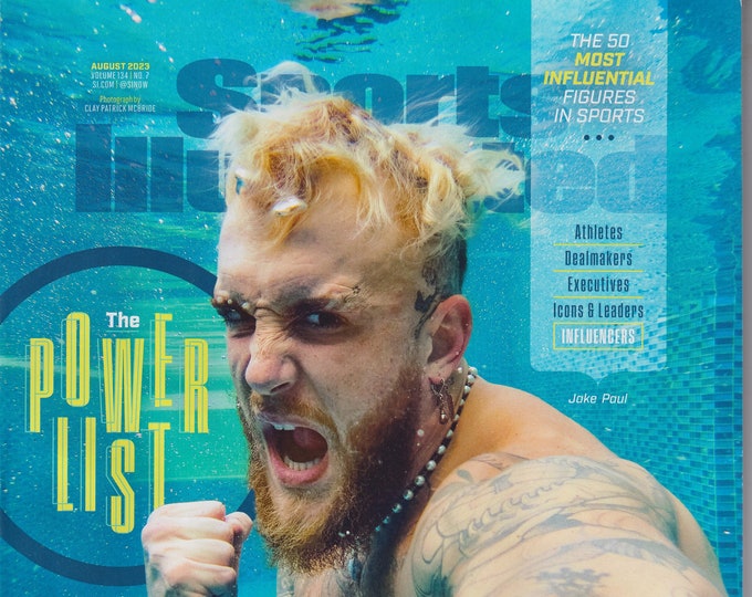 Sports Illustrated August 2023 Jake Paul, 50 Most Influential Figures in Sports  (Magazine: Sports)