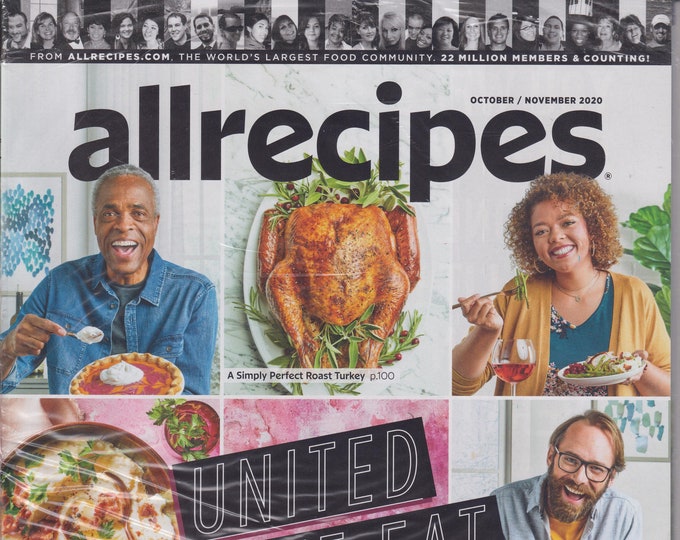 Allrecipes October November 2020 United We Eat   (Magazine: Cooking, Recipes)