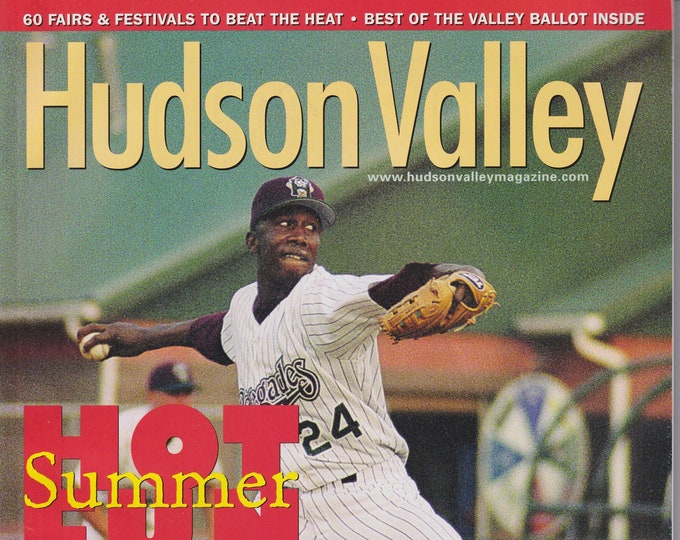 Hudson Valley June 2002 Hot Summer Fun! Baseball, Drive-ins (Magazine: Travel,  Hudson Valley NY)