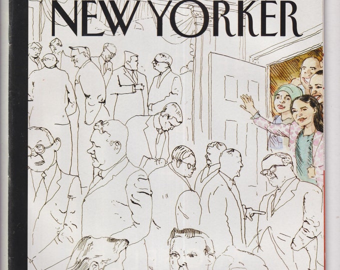 The New Yorker November 19, 2018 Welcome To Congress Cover, After Trump, Havana Syndrome, Golden Age of Podcast (Magazine, General Interest)