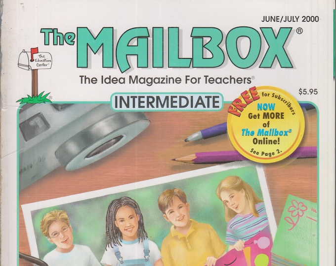 The Mailbox Intermediate June July 2000 Poetry, End of Year Ideas, Canada, Math, Maniac Magee (Magazine:  Educational, Teaching)