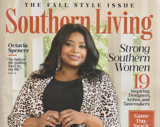 Southern Living September 2019 Octavia Spencer Strong Southern Women  (Magazine: Home & Garden)