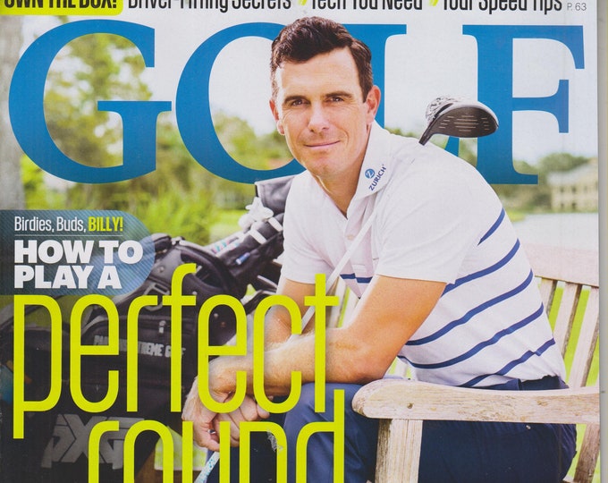 Golf May 2018 Birdies, Buds, Billy Horschel! How to Play A Perfect Round (Magazine: Golf)