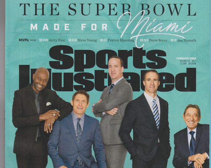 Sports Illustrated February 2020 The Super Bowl Made For Miami (Magazine: Sports)