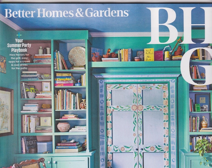 Better Homes & Gardens June 2024 The Art of Color, Your Summer Party Playbook  (Magazine: Home  and Garden)
