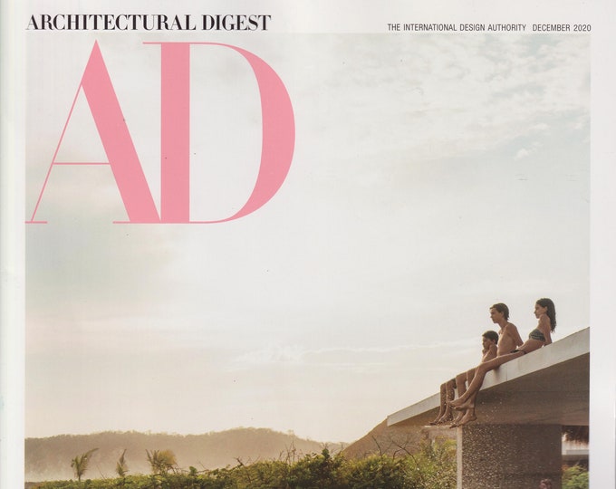 Architectural Digest December 2020 Peace on Earth - Artists' Private Retreats from Palm Springs to Puerto Escondido (Magazine: Home Decor)