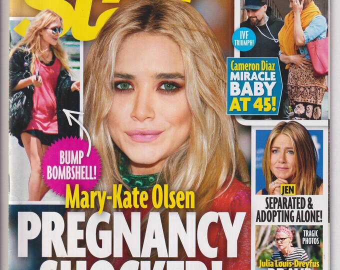 Star March 5, 2018 Mary-Kate Olsen, Cameron Diaz, Jennifer Aniston, Julia Louis-Dreyfus (Magazine: Celebrity, Gossip)