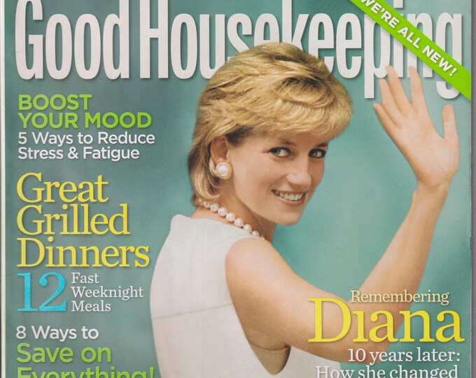 Good Housekeeping June 2007 Remembering Princess Diana  (Magazine: Home & Garden)