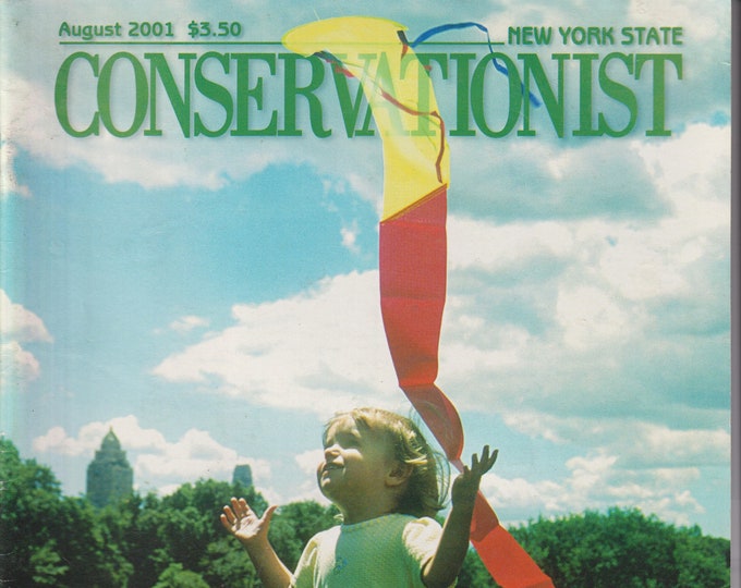The Conservationist August 2001 Spiders, Central Park, Snakes (Magazine:  Conservation, Nature, Environment, New York)