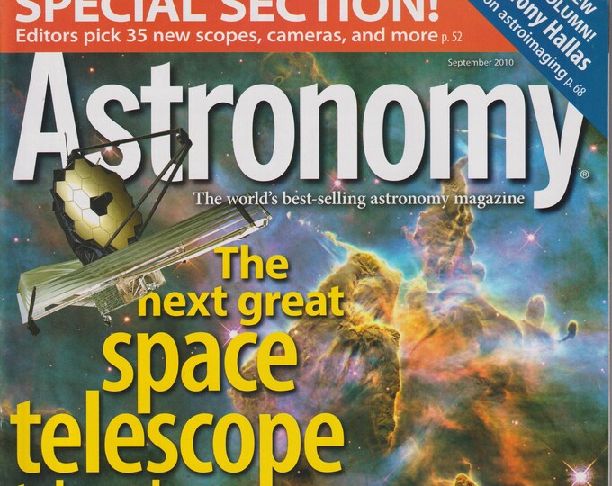 Astronomy September 2010 Webb Space Telescope, Jupiter  (Magazine: Astronomy, Cosmology)