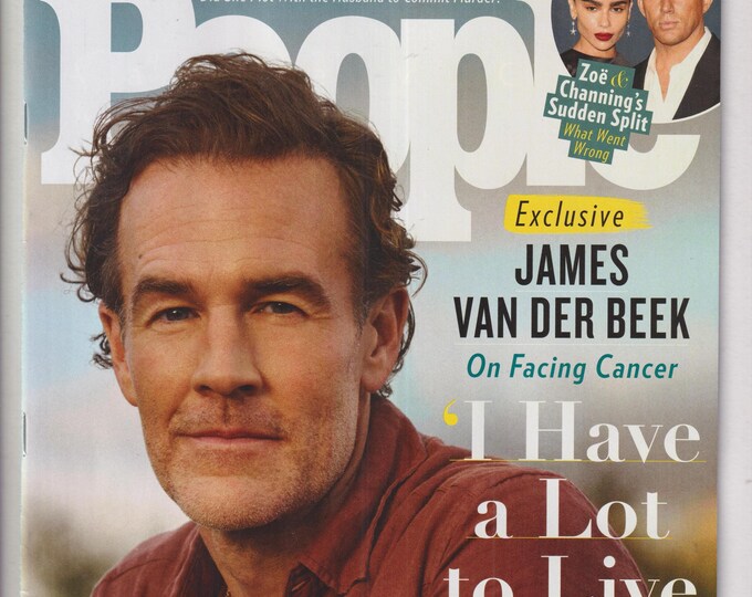 People November 18, 2024 James Ven Der Beek, Zoë Kravitz, Channing Tatum (Magazine: Celebrity, Gossip)