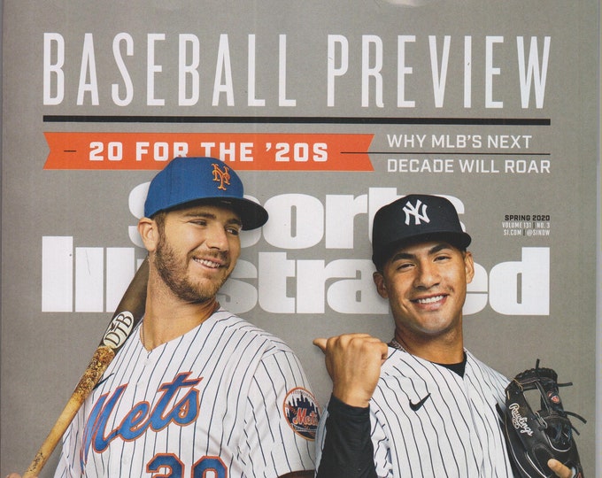 Sports Illustrated Spring 2020 New York's Finest Mets' Pete Alonso and Yankees' Gleyber Torres(Magazine: Sports)