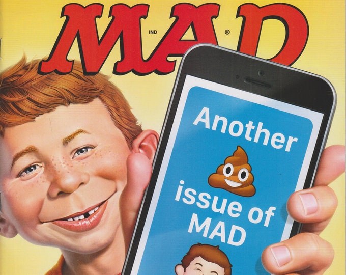 Mad Magazine #541 October 2016  Another Poop Issue of Mad, Hamilton The Musical; Orange is the New Black; (Magazine: Humor, Comic, Satire)