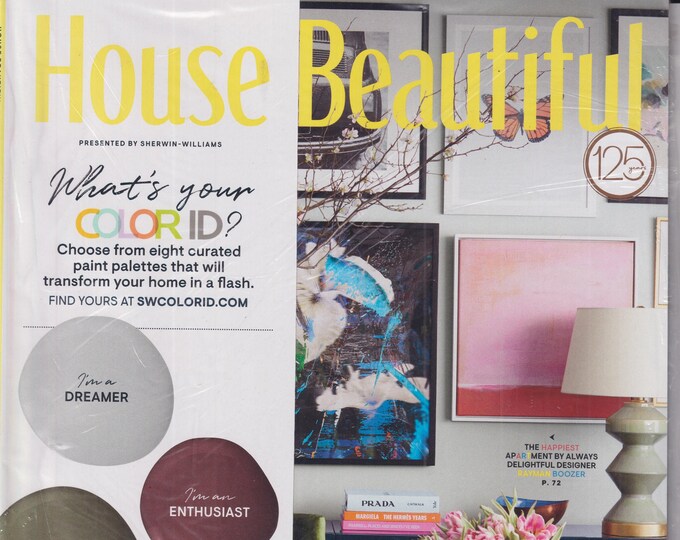 House Beautiful April May 2021 The Color Issue (Magazine:  Home Decor)