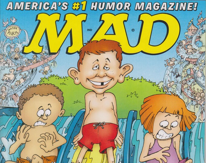 Mad Magazine #522 Water Parks America's #1 Humor Magazine  (Magazine: Humor, Comic, Satire)