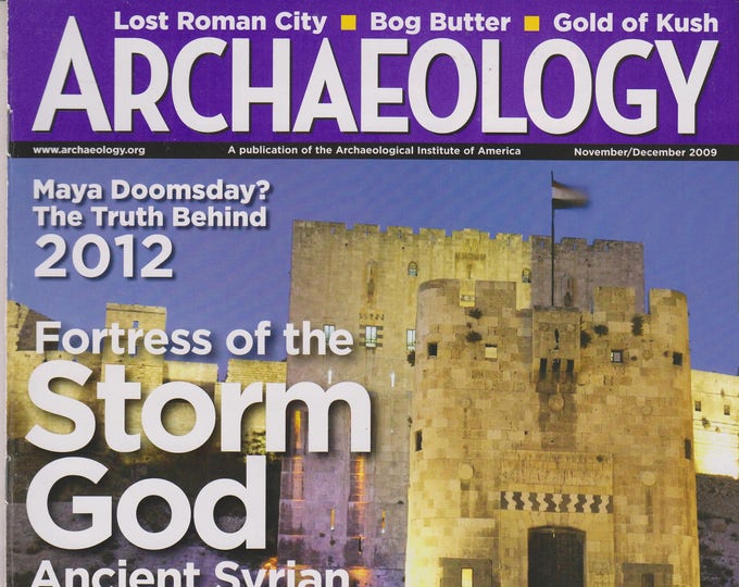 Archaeology November December 2009 Fortress of the Storm God