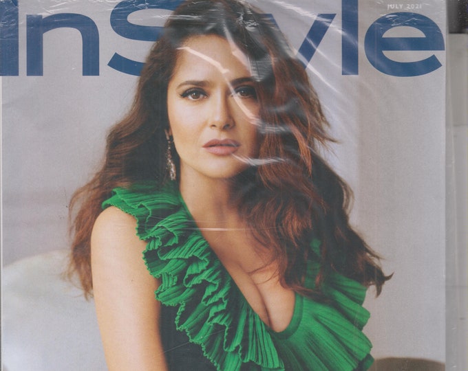 In Style July  2021 Salma Hayek  (Magazine: Fashion)