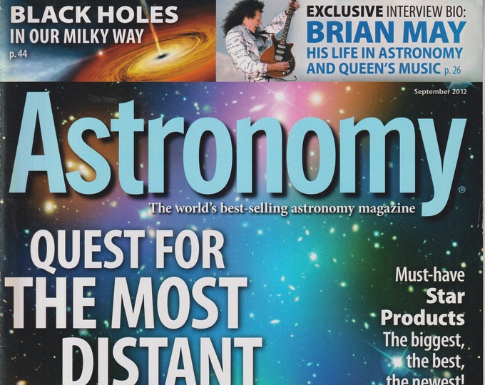 Astronomy September 2012 Most Distant Objects, Brian May (Magazine: Astronomy, Cosmology)