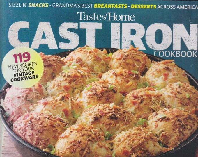 Taste of Home Cast Iron Cookbook (Softcover/Magazine:  Cooking, Recipes) 2020