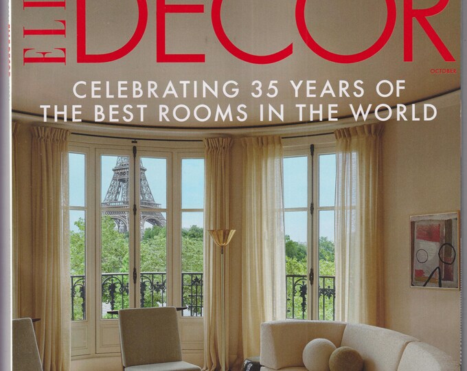 Elle Decor October 2024 Celebrating The Best Rooms In The World (Magazine: Home Decor)