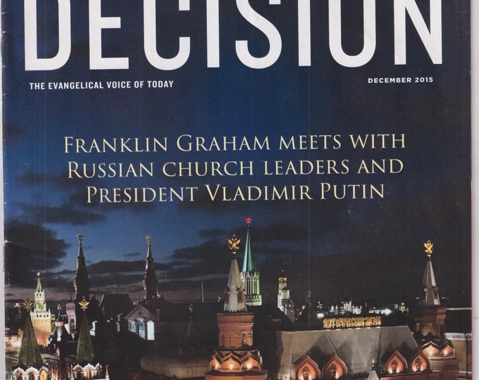 Decision December 2015 Franklin Graham Meets With Russian Church Leaders (Magazine: Religion, Evangelical Christians)