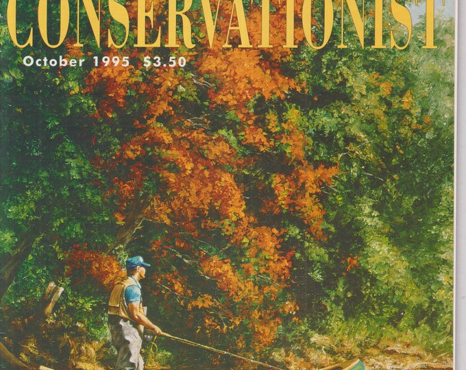 The Conservationist October 1995 Colors of Autumn, Fall Turkey Season,  The Grey Ghost, (Magazine: Conservation, Environment, Nature)
