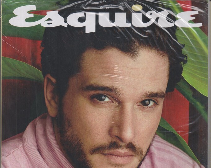 Esquire May 2019 Kit Harington on Surviving a Decade on Game of Thrones (Magazine: Men's, General Interest)