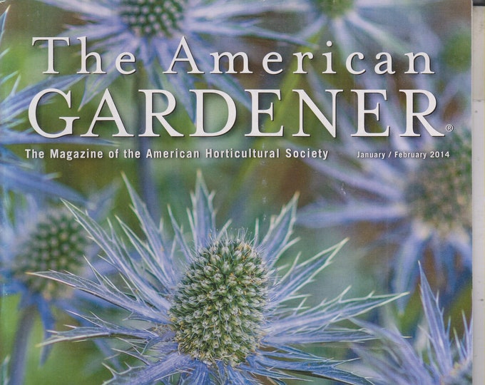 The American Gardener January February 2014 Parsley's Showy Siblings  (Magazine: Gardening)