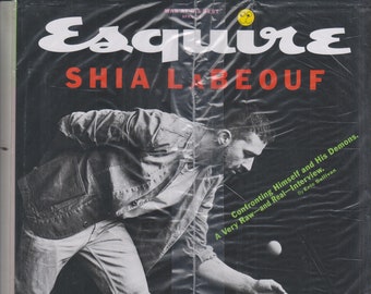 Esquire April 2018 Shia LeBeouf (Magazine: Men's, General Interest)