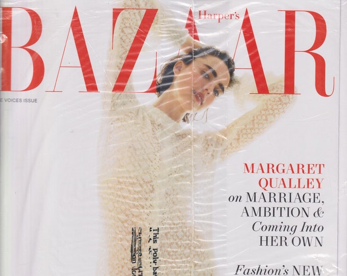 Harper's Bazaar October 2023 Margaret Qualley, 36 Forces Reshaping The Culture (Magazine: Fashion, Lifestyle)