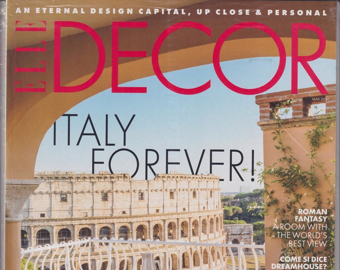 Elle Decor May 2021 Italy Forever! (Magazine: Home Decor)