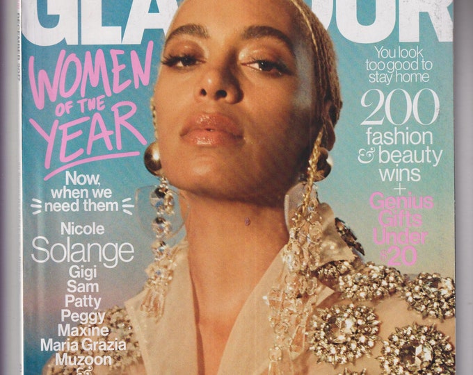 Glamour November December 2017 Solange Women of the Year (Magazine: Women's Interest)