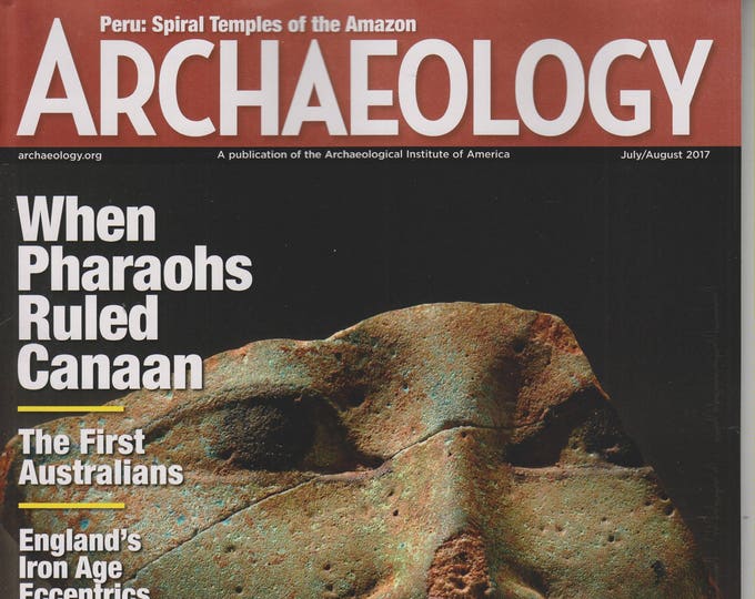 Archaeology July/August 2017 When Pharaohs Rules Canaan