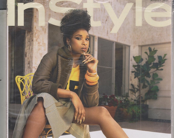 In Style August 2021 Jennifer Hudson (Magazine: Fashion)