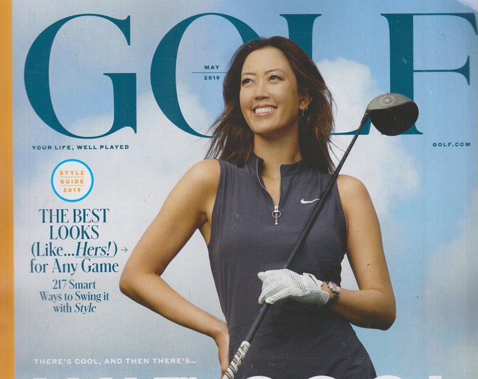 Golf May 2019 Michelle Wie - There's Cool and Then There's Wie Cool (Magazine: Golf, Sports)