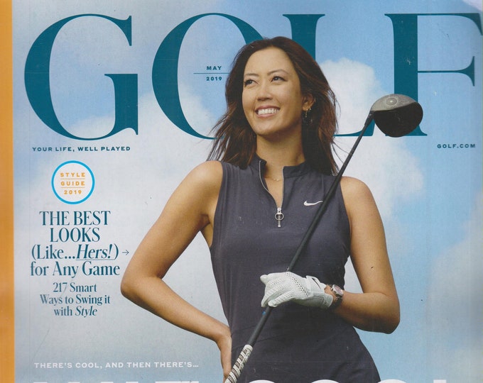 Golf May 2019 Michelle Wie - There's Cool and Then There's Wie Cool (Magazine: Golf, Sports)