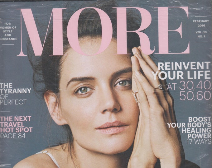 More February 2016 Katie Holmes The Ultimate Second Act (Magazine: Women's,Self-Help)