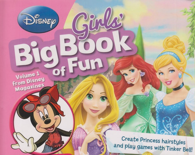 Disney Big Book of Fun for Girls (Hardcover,  Disney, Children's Activities) 2014