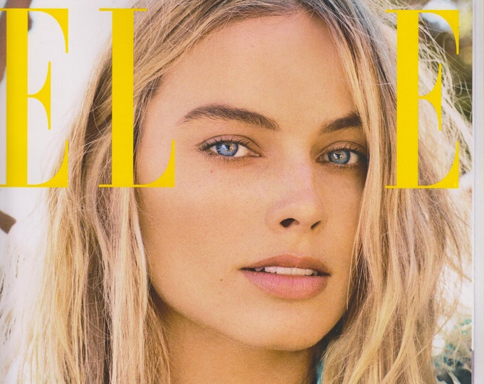 Elle February 2018 Margot Robbie Makes Her Move  (Magazine: Fashion)