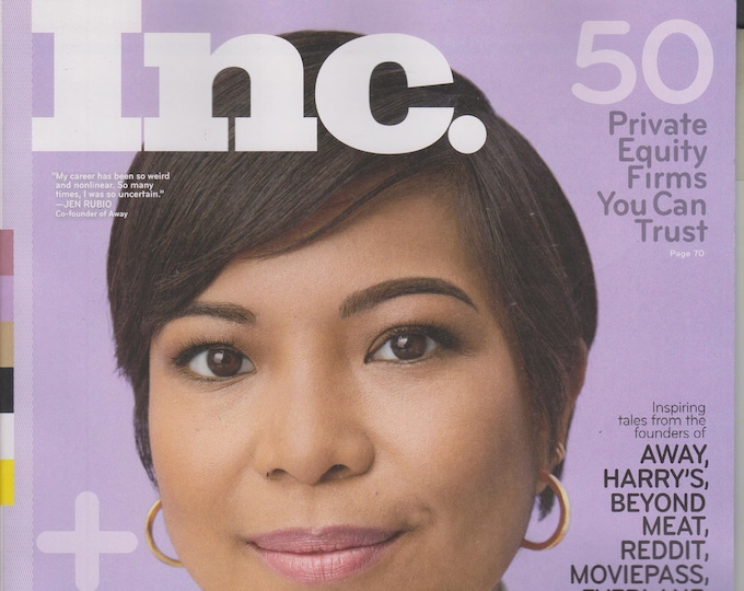 Inc.  July/August 2019 Jen Rubio - How I Did It   (Magazine: Business)