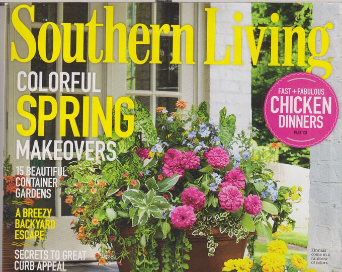 Southern Living April 2016 Colorful Spring Makeovers